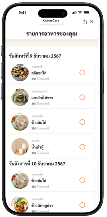 Meal Planning — Day Overview before