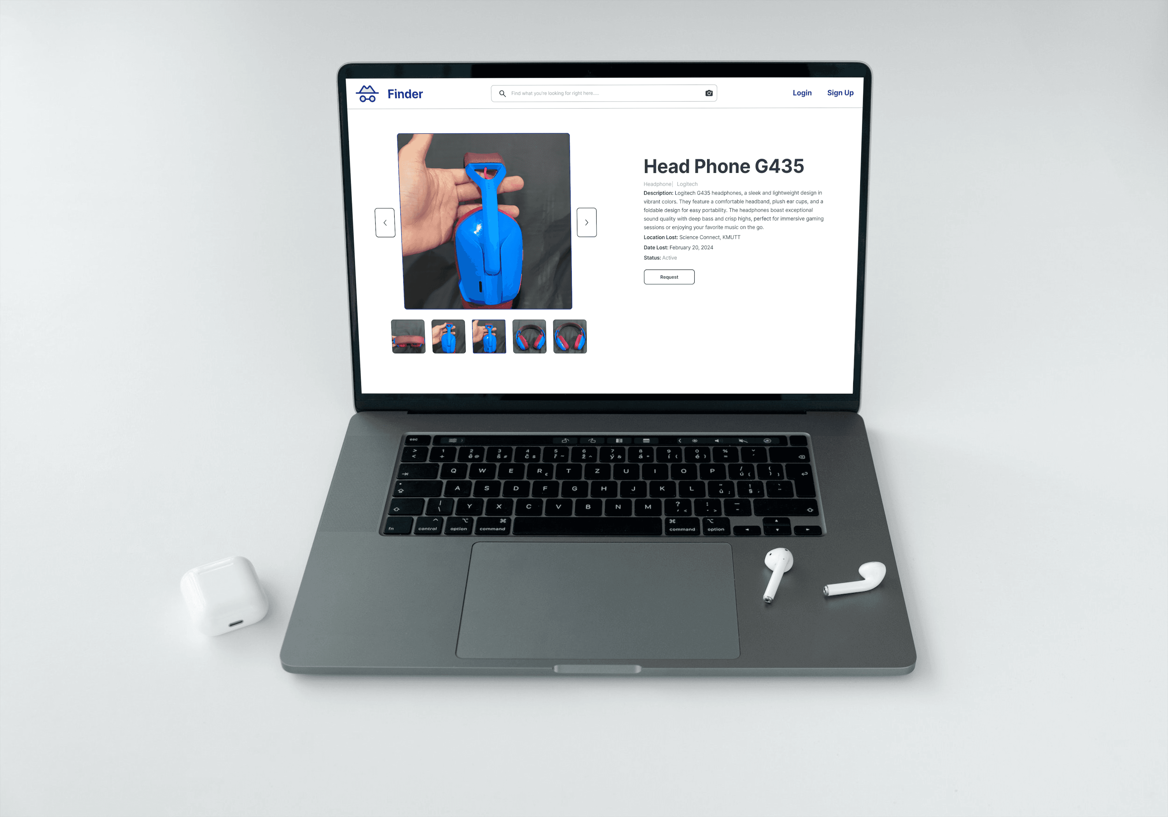 Finder project preview